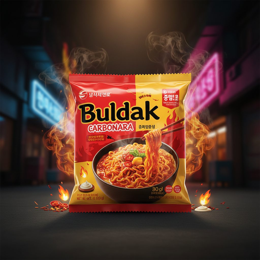 Buldak Carbonara Packet